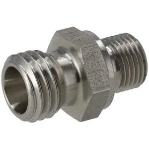 PH Hydraulik - GES6LR18SS - Einschraubverschraubung 6L x 1/8 inches BSP SS