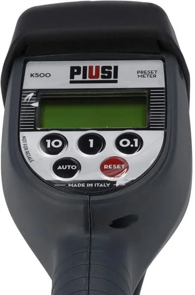 Piusi - F0068700D - Voreingestellter Chargenzähler K500