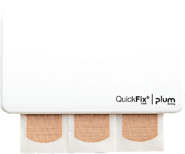 Plum - 5532 - QuickFix Uno Weiß+Pflaster