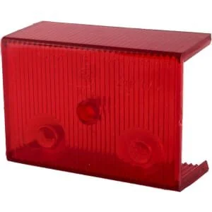 Promot - 1400680415 - Lichtscheibe, Rot, rechteckig 100x73mm Rear/LH/RH