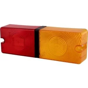 Promot - 1400680505 - Lichtscheibe, Gelb/Rot 214x77mm LH/RH/Rear