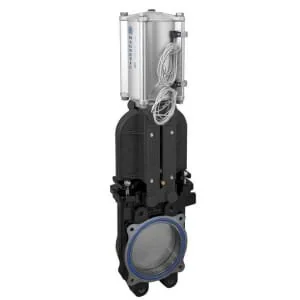 Riv - RIV122200 - Plattenschieber Gladio pneumatisch mit Sensoren