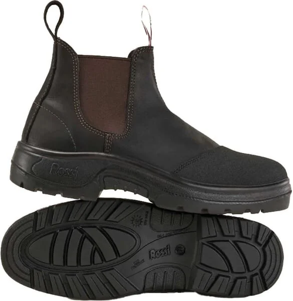 Rossi Boots - ROS79513 - Stiefeletten, Sicherheit, Größe 48, dunkelbraun, 795 Hercules, Rossi