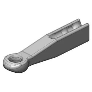 Scharmüller - 00651212A01 - Zugöse H-Shaft 80x65 ISO 5692-2