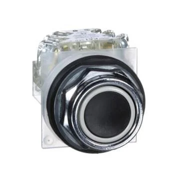 Schneider Electric - 9001KR1BH13 - Drucktaste NO+NC, schwarz, 30mm