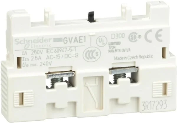 Schneider Electric - GVAE1 - Hilfskontakt Modul 1NO/1NC