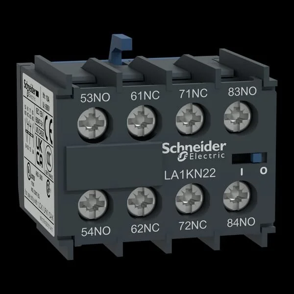 Schneider Electric - LA1KN04 - Hilfskontakt Modul 4NC