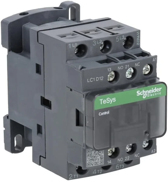 Schneider Electric - LC1D12E7 - Schütz 12A 5,5kW