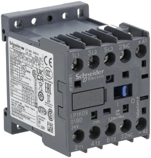 Schneider Electric - LP1K0901BD - Schütz 9A 4kW