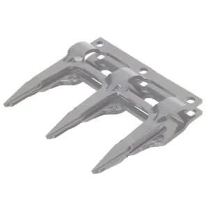 Schumacher - 1650501 - Finger Dreifach, 17mm, Grau