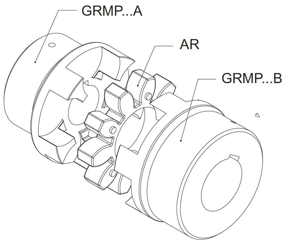 Sit - GRMP100110A - Nabe GG 100 A Vorbohrung