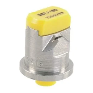 Teejet - DGTJ6011002VS - Doppelflachstrahldüse DGTJ 110° 02 Gelb Edelstahl