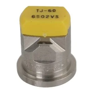 Teejet - TJ606502VS - Doppelflachstrahldüse TJ 65° 02 Gelb Edelstahl