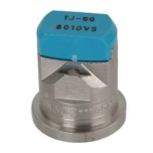 Teejet - TJ608010 - Doppelflachstrahldüse TJ 80° 10 Hellblau Edelstahl