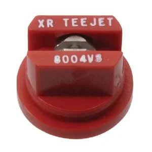 Teejet - XR8004VS - Flachstrahldüse XR 80° 04 Rot Edelstahl