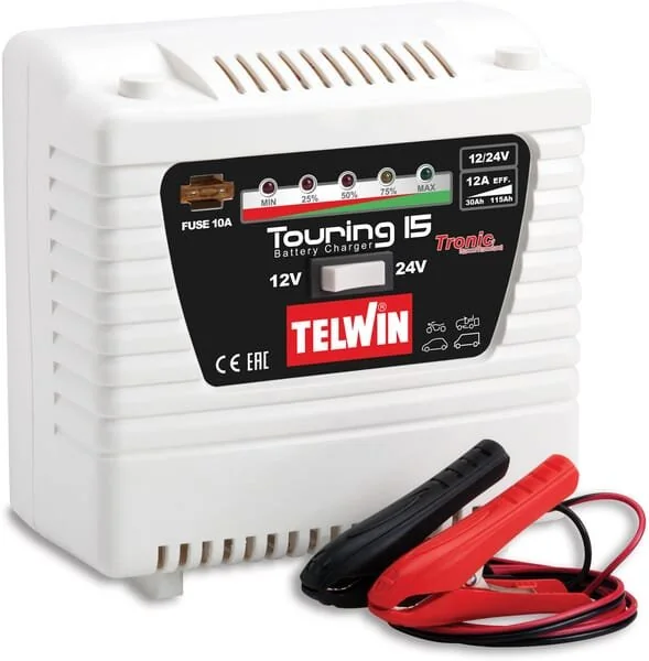 Telwin - 807592TEL - Batterieladegerät Touring 15 12/24V