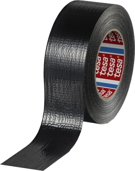 Tesa - T604620000500 - Hochleistungs-PCR-Klebeband 50m x 50mm Schwarz