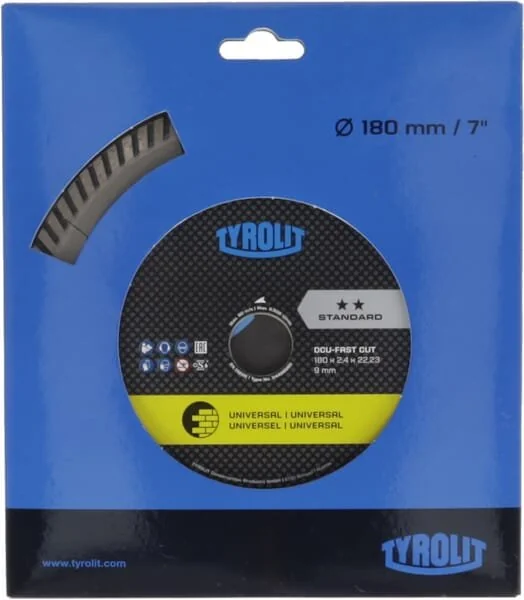 Tyrolit - 34499992 - Schneidscheibe DCUS1 180mm