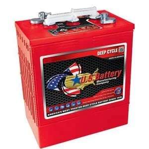 U.S. Battery - PB6305 - Freizeitbatterie 6V - 310Ah/C20, Deep Cycle Wet