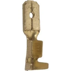 Unbranded - 1440000012 - Flachstecker, Bernstein, 2.5mm² 6.3mm