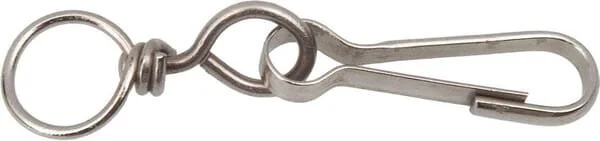 Unbranded - 1554082208 - Federhaken mit Wirbel 74mm 5 Stk Pro Pkg