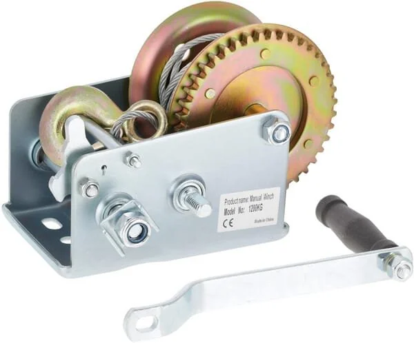 Unbranded - 1567491200 - Seilzug mit Handkurbel, 1250kg