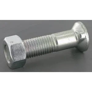 Unbranded - 2085CO - Pflugschraube 20x85mm Rund Senkkopf 2 Breiter Ansatz B+N