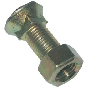 Unbranded - 3825UK88 - Pflugschraube und Mutter 3/8 inches x 25mm
