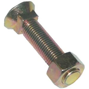 Unbranded - 71650UK88 - Pflugschraube und Mutter 7/16 inches x50mm