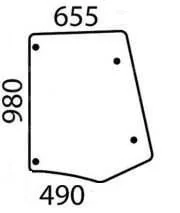 Unbranded - 85801628N - Hinteres Seitenfenster