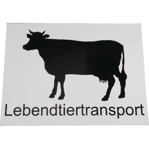 Unbranded - R8020 - Schilder „Tiertransport“