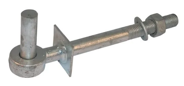 Unbranded - TO8305B - Torhaken, Anschraubbar, 10 Zoll, Stiftdurchmesser 5/8 Zoll/ 16mm