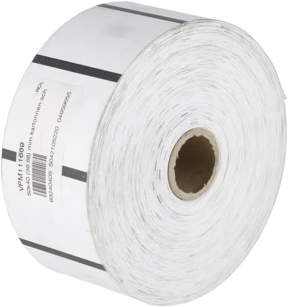 Unbranded - VPM111669 - 50x40 (39.68) mm Kartonetikett für ZEBRA ZD421T