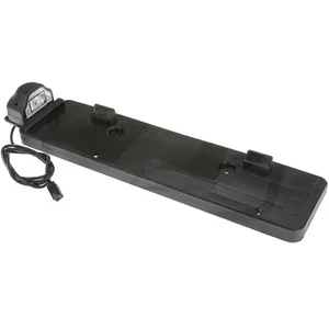 Vapormatic - VLC2398 - Nummernschildhalter LED, Für Platte 520x110mm, Rechteckig, Click Connect System (Jaeger)