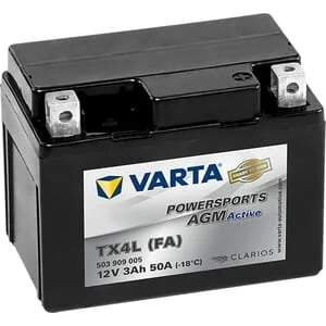 Varta - 503909005I302PS - Batterie 50A AGM Powersports