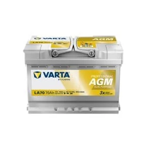 Varta - 840070076 - Batterie 760A LA70 professioneller Doppelzweck AGM