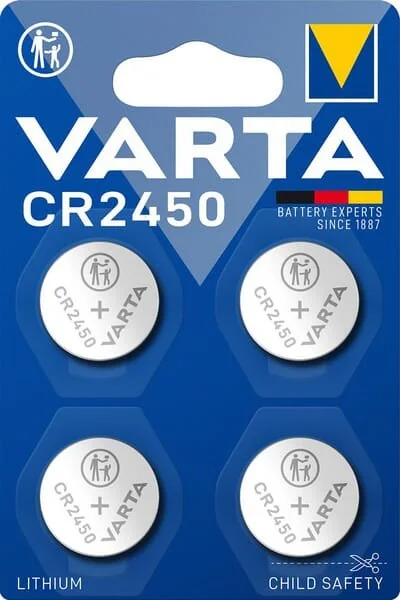 VARTA Consumer Batteries - VT6450101404 - Batterien CR 2450 (4x)
