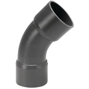 VDL - 7250545 - PVC Bogen 45° 250mm