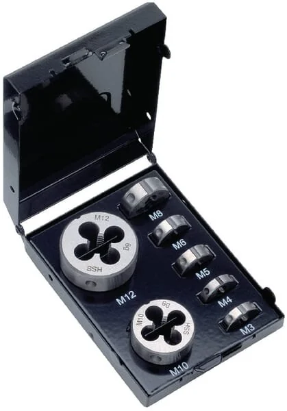 Völkel - 49521 - Schneideisenmutternsatz M3-M12