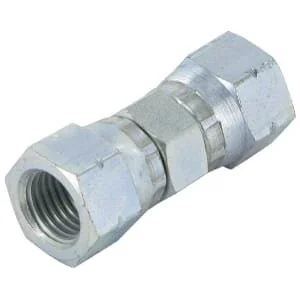 Voss - ADA07FJ - Reduzieradapter mit Sechskant, 7/16 JIC x 7/16 JIC
