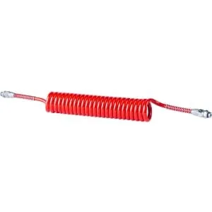 Wabco - 12714527130010 - Silikonschlauch, Fi 12x2, Rot, M16x1.5, L - 4m