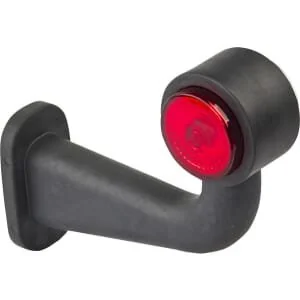 Waś - 1400300297BCP - Markierungsleuchte RH LED, Rund, 12/, Rot, Zum Anschrauben, 181x157mm