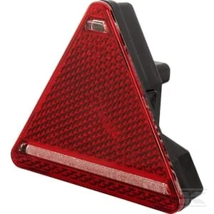 Waś - 1400300324 - Rücklicht LH LED, Dreieckig, 12/, Rot, Zum Schrauben, 60.3x163mm