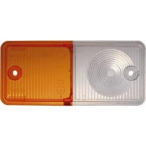 Waś - 1400691105 - Lichtscheibe, Gelb/Transparent 150x70mm LH/RH