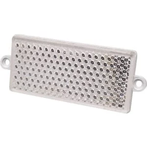 Waś - 1415000210 - Rechteckiger Anschraub-Reflex Weiß