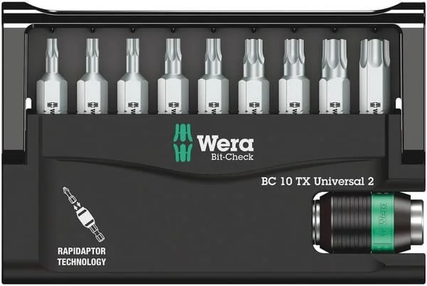 Wera - 86679ZBO - Schraubendreher-Bit-Set 9-teilig