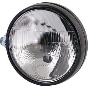 Wesem - 1400660211 - Scheinwerfer Rund, RH Transparent, Anschraubbar, 183x161mm