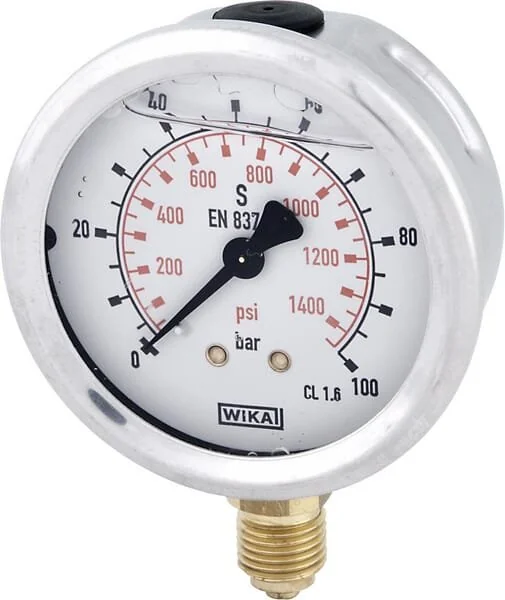 Wika - B711W100100D - Druckmanometer
