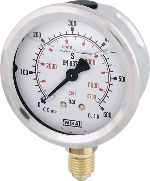 Wika - B711W100600D - Druckmanometer