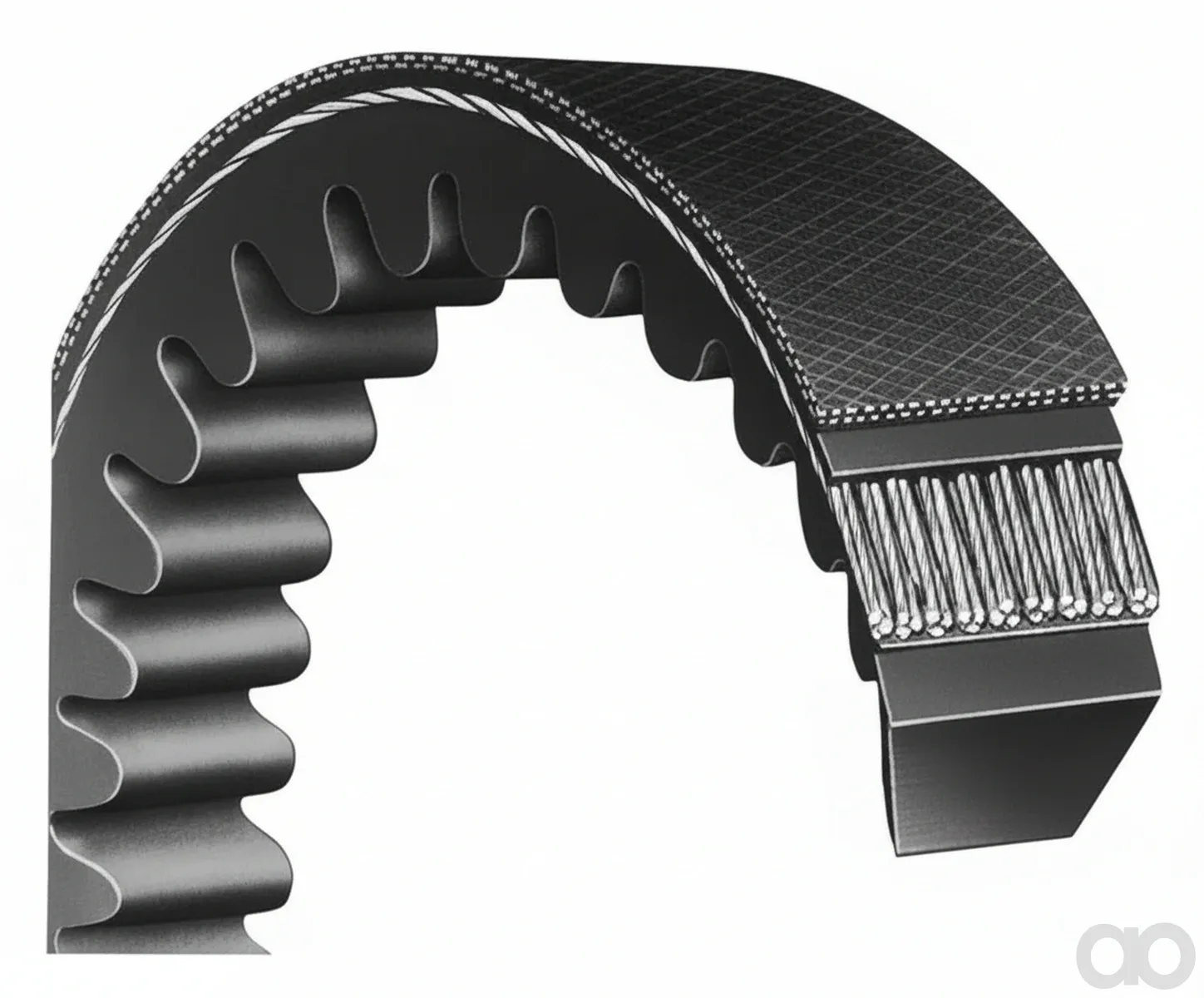 Optibelt - XPA1607 - Verzahnter Keilriemen LW M=S